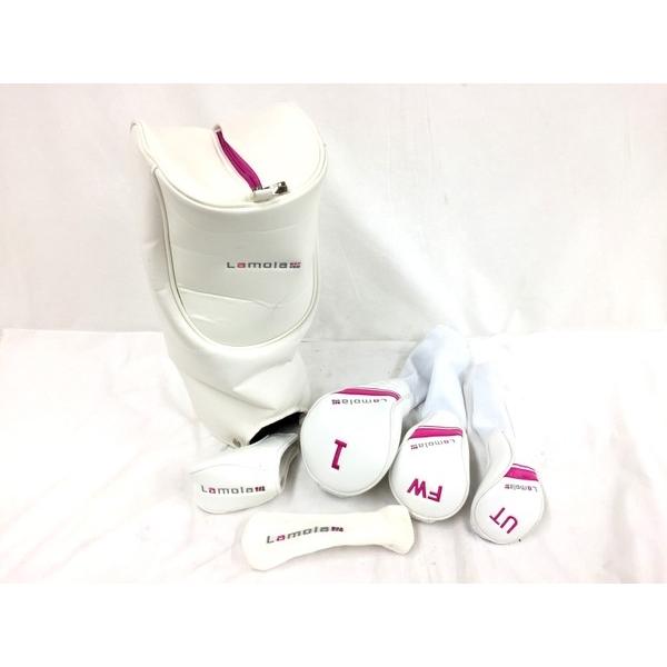 中古】 Lamola レディース 8本セット キャディバッグ付 ゴルフ