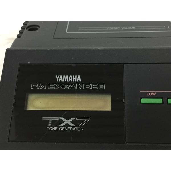 中古】 YAMAHA TX7 DTX 電子ドラム 音源 モジュール ドラムトリガー