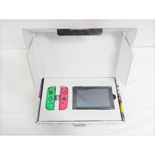 未使用 【中古】 Nintendo Switch スプラトゥーン2セット 本体同梱版