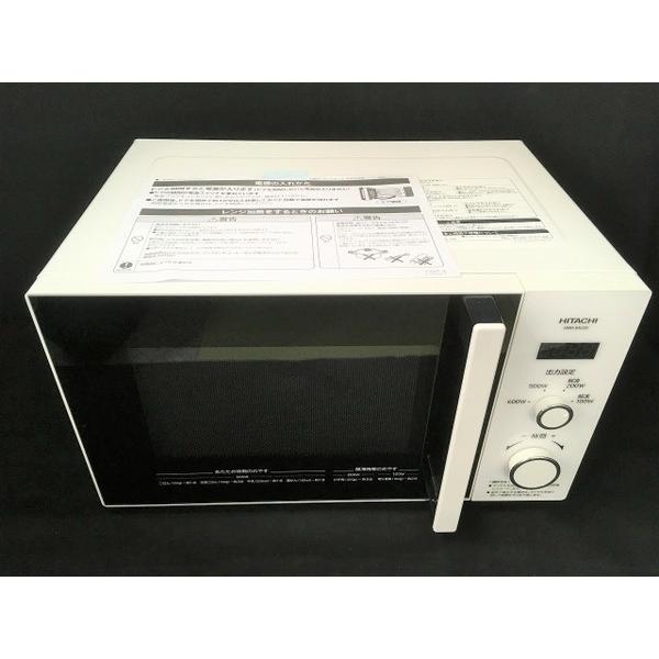 中古】 日立HITACHI 電子レンジ22L HMR-BK220-Z6-W 西日本専用60Hz 17 