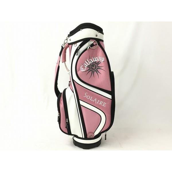 Callaway ゴルフバッグ Solaire ピンク（行董】 Callaway