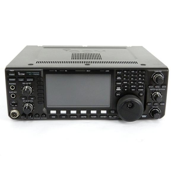 中古】 icom アイコム IC-7600 PS-126 SM-50 無線 機器 セット 