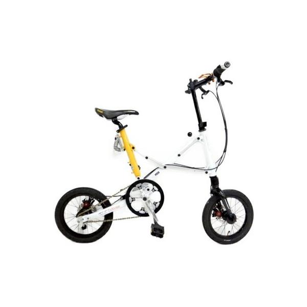 中古】 OX bike 折りたたみ 自転車 Peco 12インチ 三段変速 Y3296342
