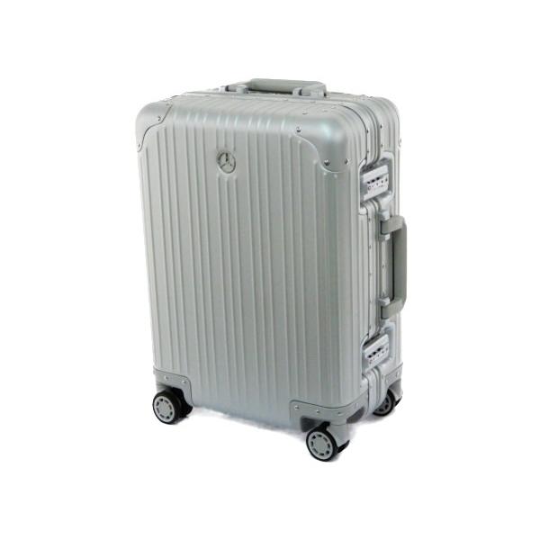 美品 【中古】 メルセデス ベンツ オリジナル アルミ スーツケース 32L