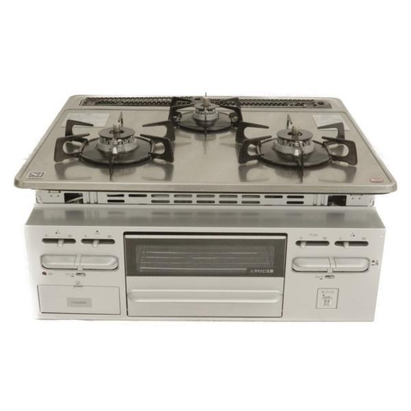 中古】 ハーマン DG32N3SR 都市ガス ビルトインコンロ 家電 18年製 