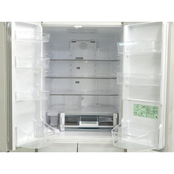 中古】 HITACHI 日立 R-XG4300G 冷蔵庫 真空チルド 430L 6ドア 17年製