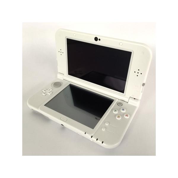 未使用 【中古】 任天堂 New 3DS LL 本体 パールホワイト ゲーム 機器