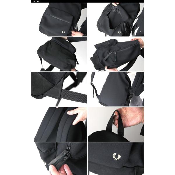 フレッドペリー) FRED PERRY ピケ バックパック デイパック