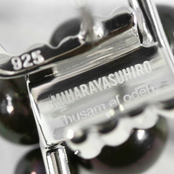 ミハラヤスヒロ husam el odeh produced by TASAKI・ブラックパールピアス-5.8g/シルバー×ブラック/ MIHARAYASUHIRO 翌日配送可/217720 /【Buyee】 Buyee - Japanese Proxy Service | Buy  from Japan!