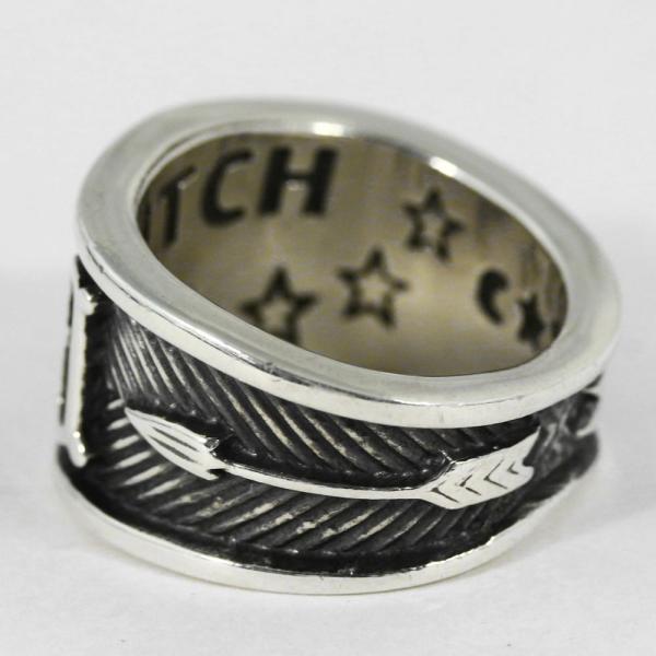 コディサンダーソン Bitch Stamp・無垢リング・指輪/Sv925-20.2g/21号