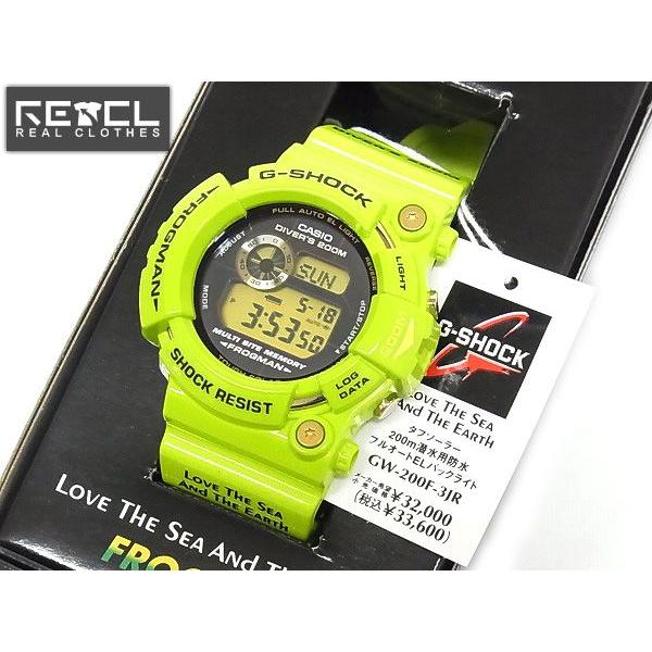 G-SHOCK フロッグマン 雨蛙 GW-200F-3JRメンズ - 腕時計(デジタル)
