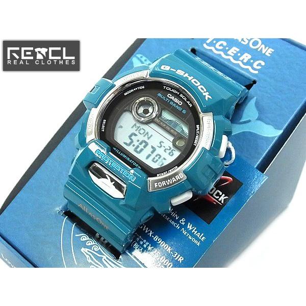 【美品】G-SHOCK GWX-8900K-3JR イルクジ　ブルー G-SHOCK/Gショック GWX-8900K-3JR/イルクジ/タフソーラー/ICERC