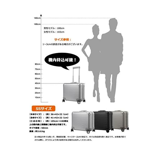 クロース（Kroeus） キャリーケース アルミ・マグネシウム合金製 TSA