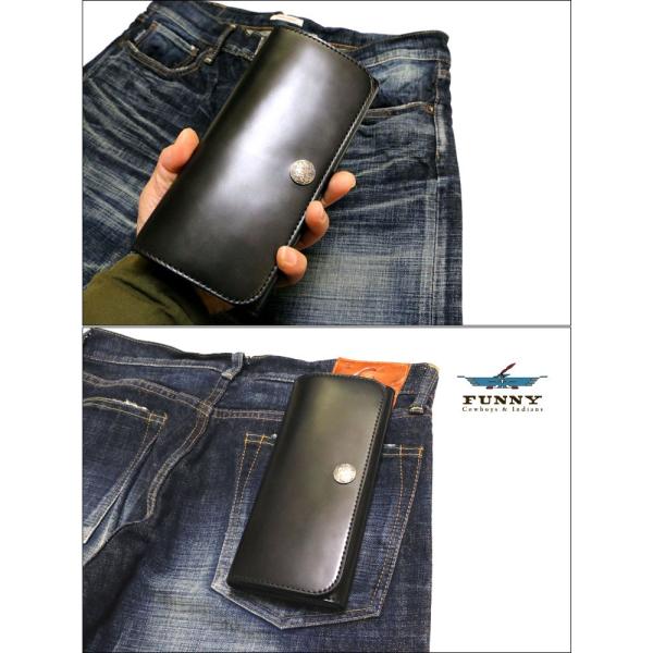 送料無料 FUNNY/ファニー 財布 “コードバン(馬革)”トライ 送料無料 FUNNY/ファニー 財布 “コードバン(馬革)”トライ