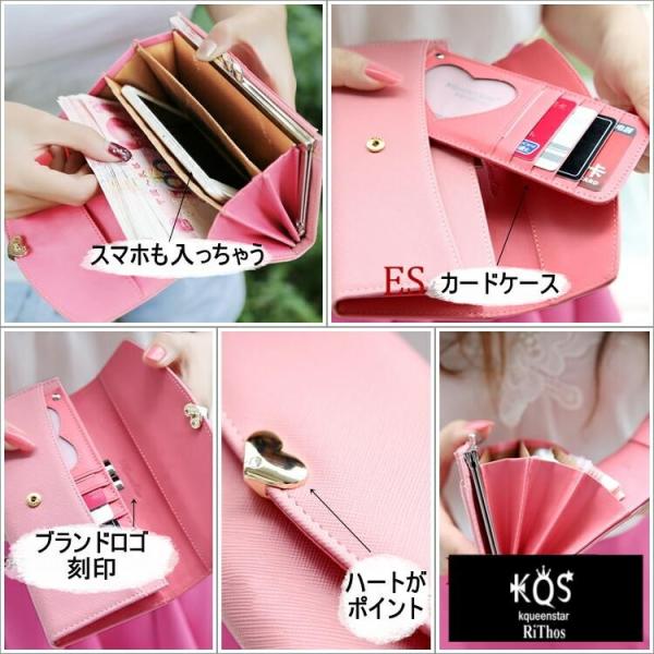 ✩.*˚ Hito ✩°。⋆　がま口二つ折りお財布 がま口長財布ハートモチーフ二つ折り財布.がま口レディース.女性用小銭