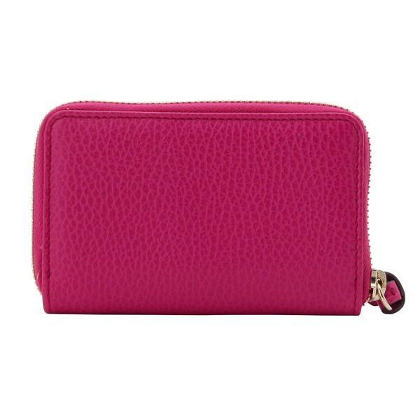 GUCCI小銭入れ(値下げします) グッチ小銭入れ ブラウン ユニセックス レザー コインケース