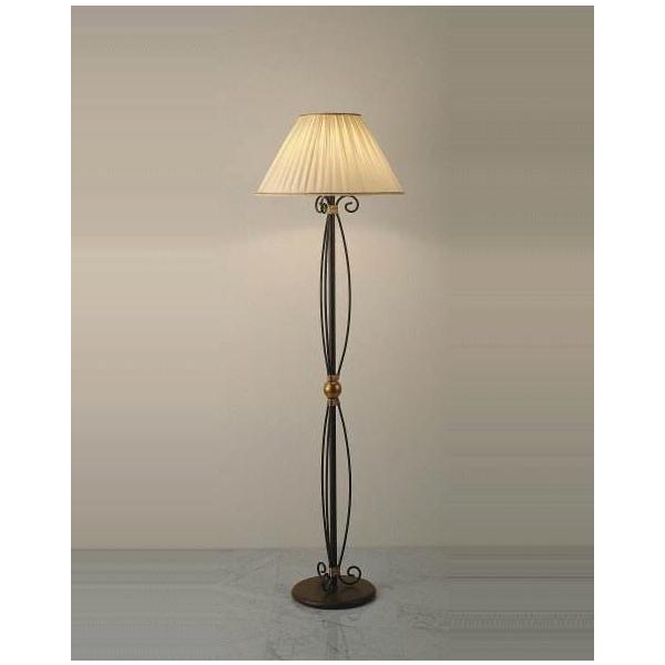 フロアランプ イタリア製スタンドライト 錆風仕上】照明器具 LED アンティーク