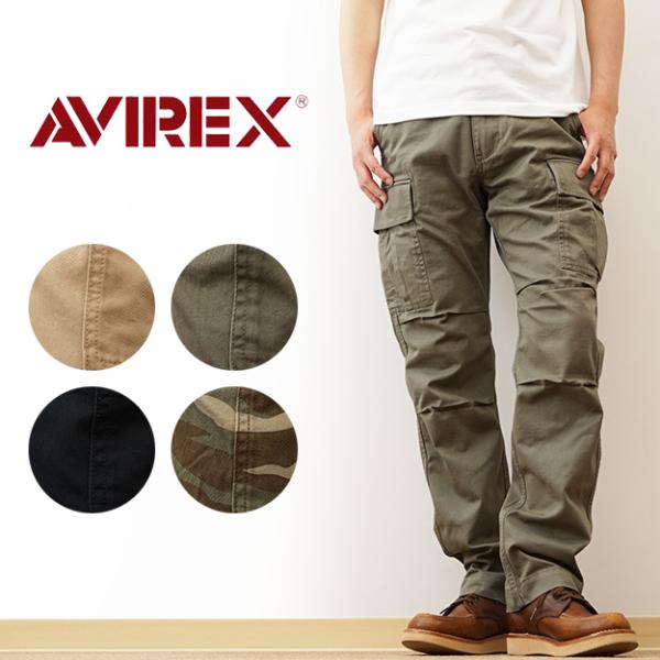 AVIREX アヴィレックス カーゴ パンツ アビレックス メンズ ベーシック ...