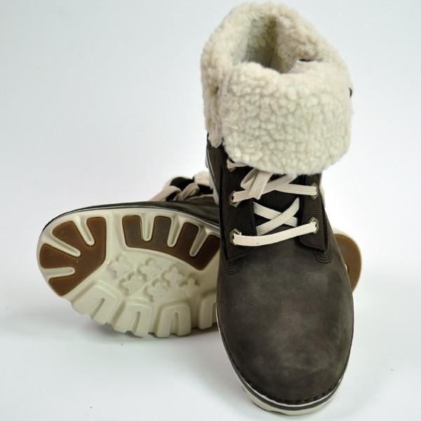 ティンバーランド/ライニングボア ロングロールトップブーツ 23.5㎝ Timberlandティンバーランド ロールトップブーツ 23cm ボア