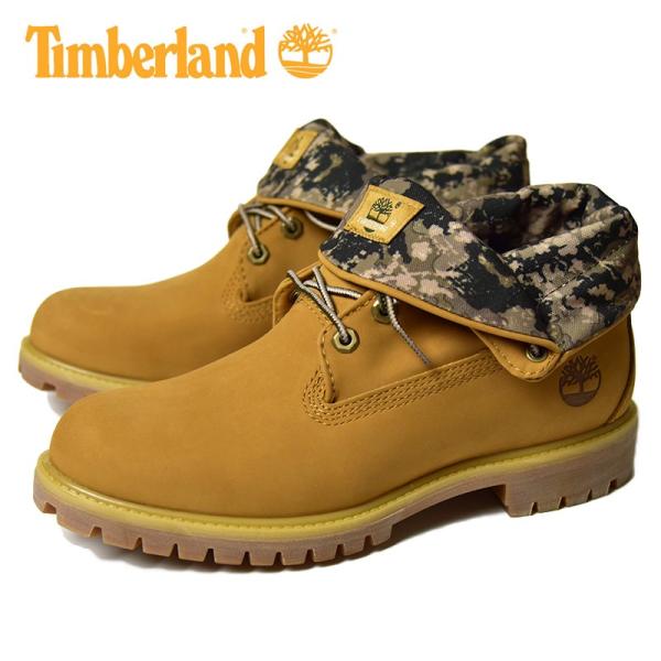 Timberland ティンバーランド ROLL TOP ロールトップ レザー ブーツ 