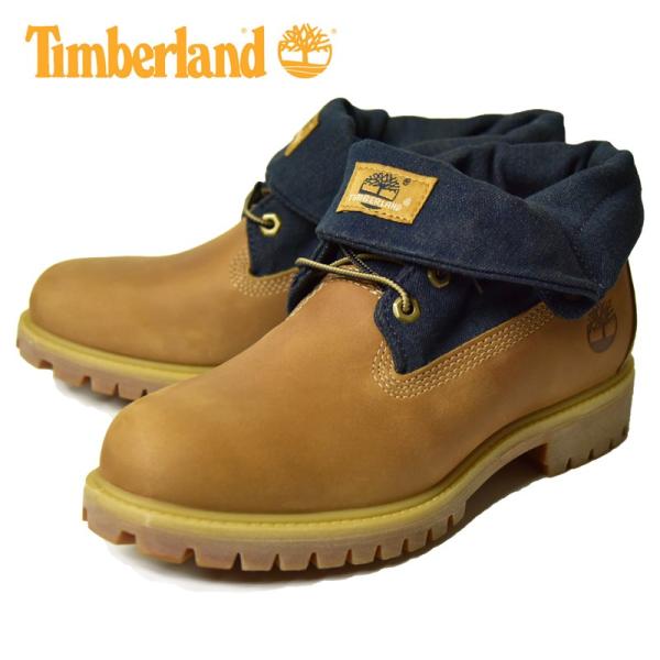 Timberland ティンバーランド ROLL TOP ロールトップ レザー ブーツ