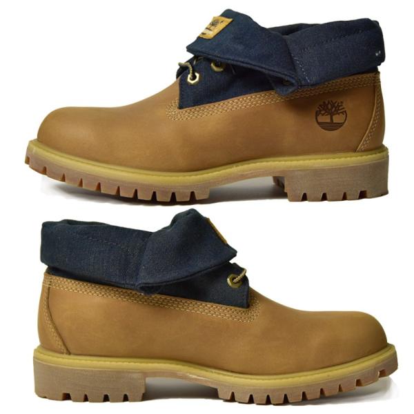 Timberland ティンバーランド ROLL TOP ロールトップ レザー