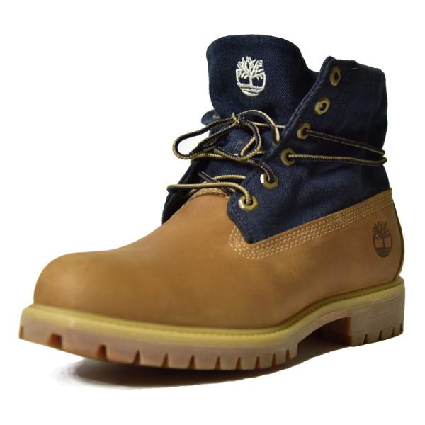 Timberland ティンバーランド ROLL TOP ロールトップ レザー ブーツ