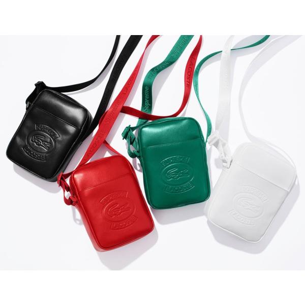 Supreme LACOSTE シュプリーム ラコステ ショルダーバッグ バッグ 斜めがけ カメラバッグ Shoulder Bag PUレザー  2018SS LACOSTE SPORT L!VE NH2702SW /【Buyee】 Buyee - Japanese Proxy Service  | Buy from Japan!