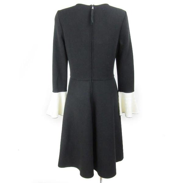 フォクシー FOXEY 黒 長袖 ニット ワンピース 42 /【Buyee
