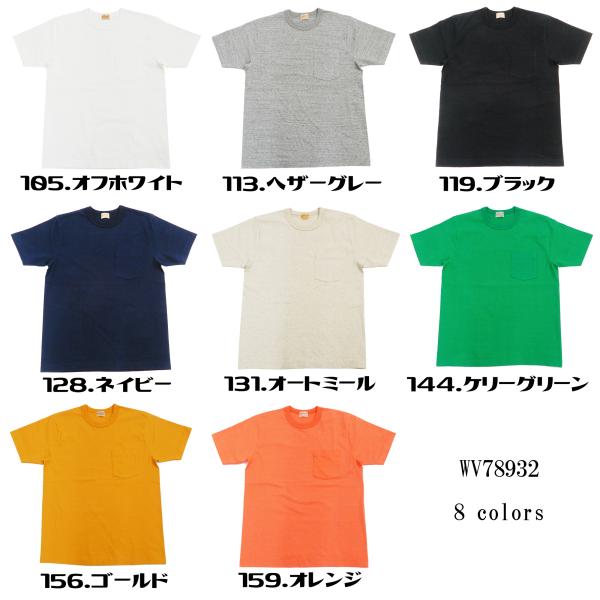 ホワイツビル 無地 ポケット Tシャツ WV78932 Whitesville 東洋