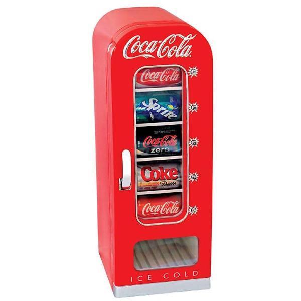 コカコーラ レトロ調 自販機型冷蔵庫-