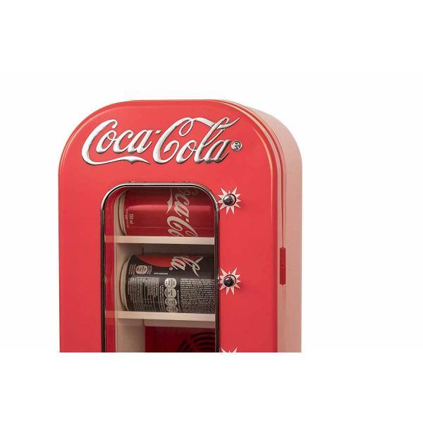 COCA-COLA コカ・コーラ レトロ調 コカコーラ 自動販売機型冷蔵庫 レトロベンディングマシーン CVF18-G 10缶収納型[輸入品]  /【Buyee】