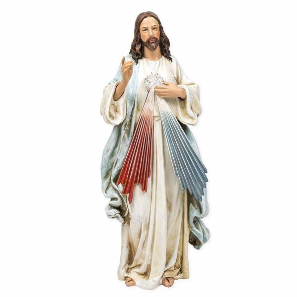 神の慈悲 イエス・キリスト 彫像 高さ約24ｃｍ/ カトリック教会 祭壇