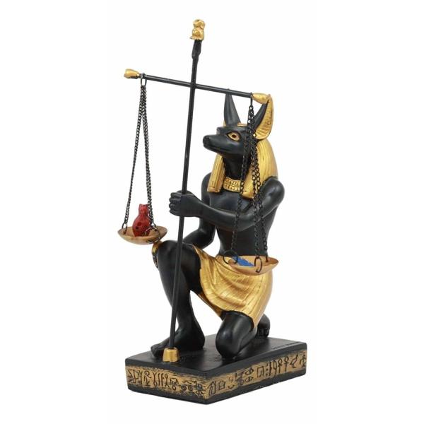 西洋彫刻 正義を計る アヌビス神 古代エジプト 置物 彫像 彫刻/ 冥界の