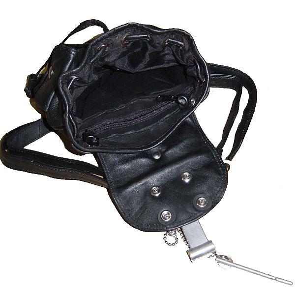 Hi Tek Designs London Alexander Leather Bag CYBER ハイテック