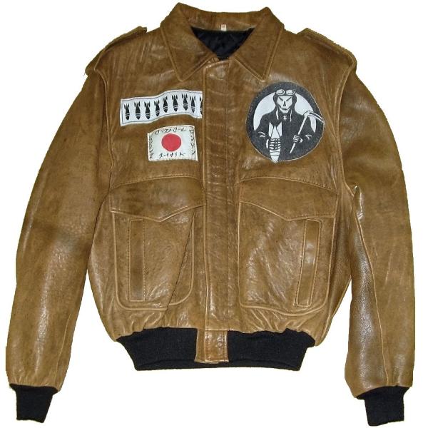 JOHNSONS・LA ROCKA! VINTAGE Flying Jacket SKY BANDIT ラロッカ フライングジャケット 蝙蝠 茶  革・皮ジャン /【Buyee】 Buyee - Japanese Proxy Service | Buy from Japan!