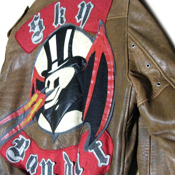 JOHNSONS・LA ROCKA! VINTAGE Flying Jacket SKY BANDIT ラロッカ ...