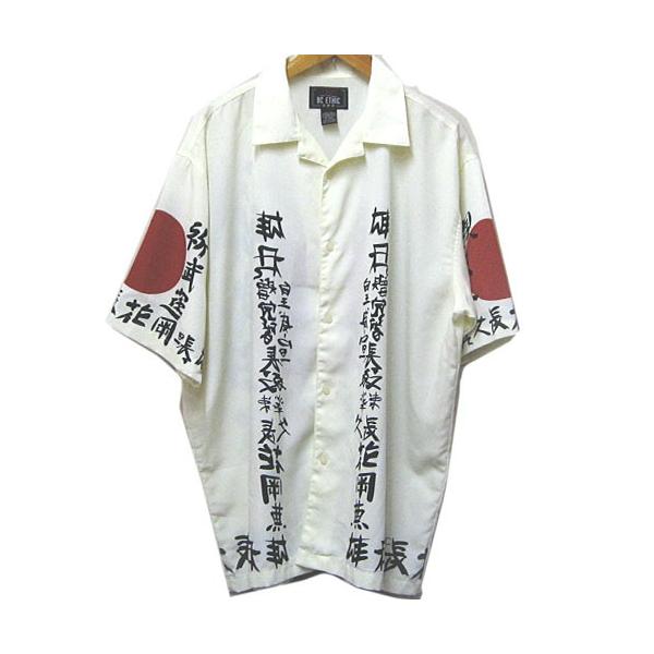 LA ROCKA × BC ETHIC KANJI ShirtKAMIKAZEラロッカ 「武運長久」日の丸 漢字シャツ 神風 /【Buyee】