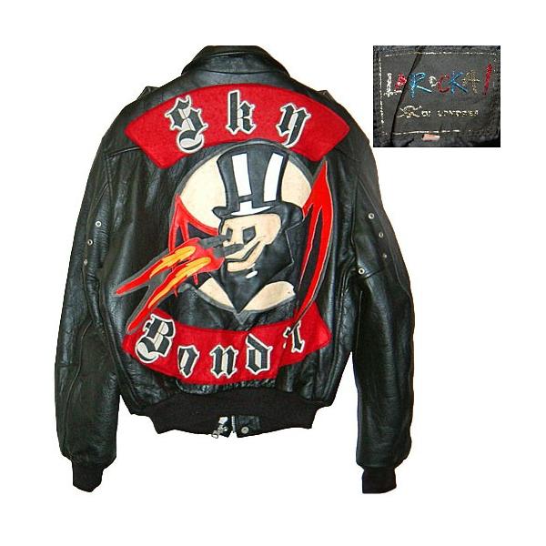 JOHNSONS・LA ROCKA! VINTAGE Flying Jacket SKY BANDIT ラロッカ