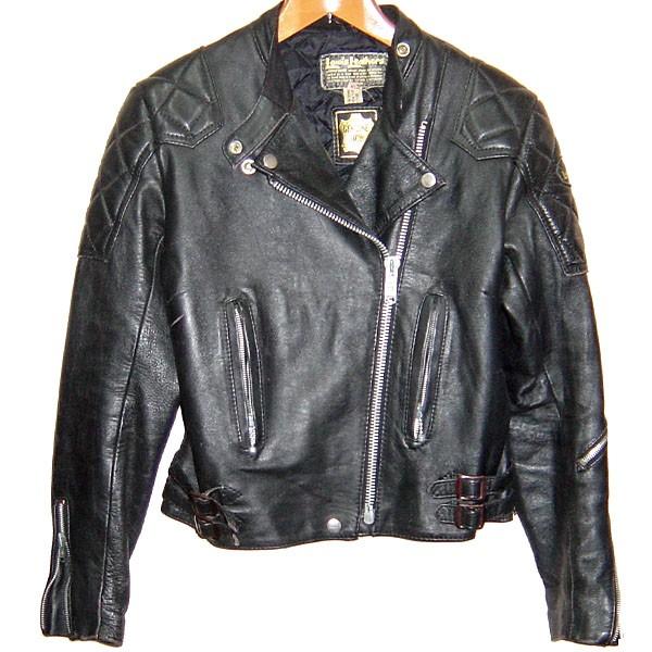 LEWIS LEATHERS GT Monza 80s VINTAGE LEATHER JACKET BLACK ルイス 