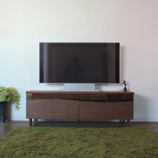 テレビ台 130cm テレビボード ローボード 北欧 完成品 ブラウン色 