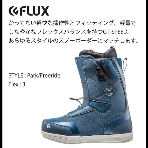 FLUX スノーボードブーツ ネイビー 炊け FLUX スノーボードブーツ ネイビー
