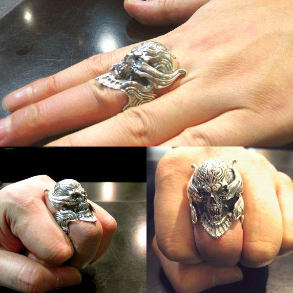 牙狼GARO 魔導輪ザルバリングバンダイ×JAP工房ガロシルバーグロサリー