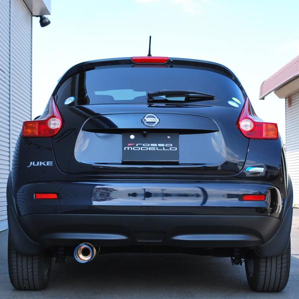 日産 ジューク マフラー YF15 ロッソモデロ COLBASSO Ti-C チタン