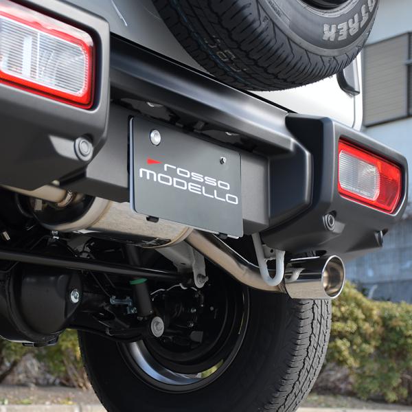 ロッソモデロ ジムニー シエラ マフラー JB74W 【MT/AT】 DUSSEL GT-X
