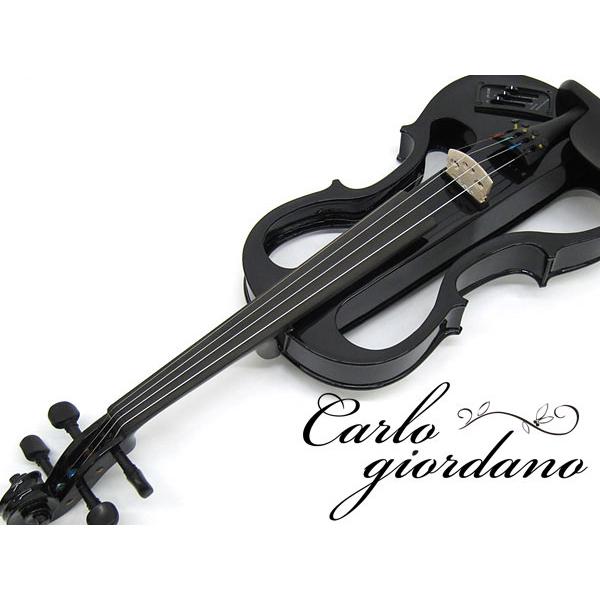 ■カルロ・ジョルダーノ■エレクトリックバイオリン 4/4サイズ EV-202