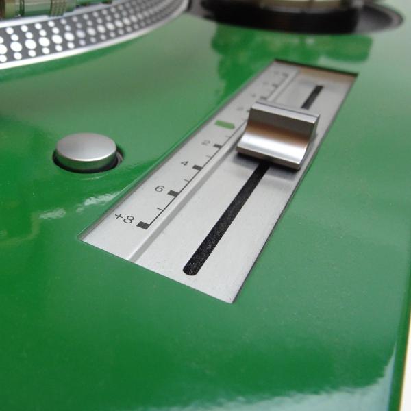 ターンテーブル カバー (Faceplate) グリーン 2枚組 （for Technics SL