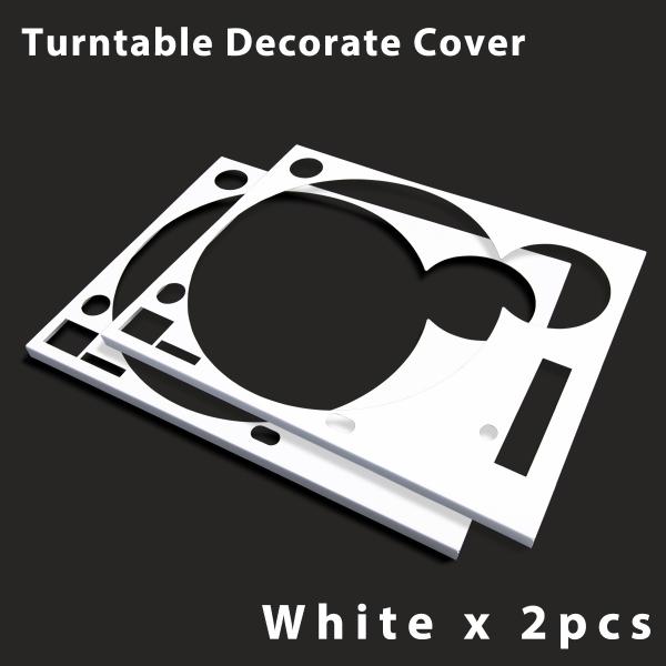 ターンテーブル カバー (Faceplate) ホワイト 2枚組 （for Technics SL-1200 MK3D・MK5・MK6）  /【Buyee】 Buyee - Japanese Proxy Service | Buy from Japan!