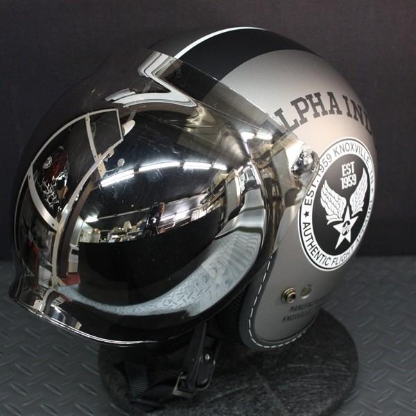アメリカン ジェットヘルメット alpha industrie
