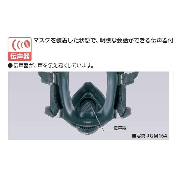 防じん(防塵)防毒兼用マスク TW022Sd 1個 面体のみ フィルタ・吸収缶
